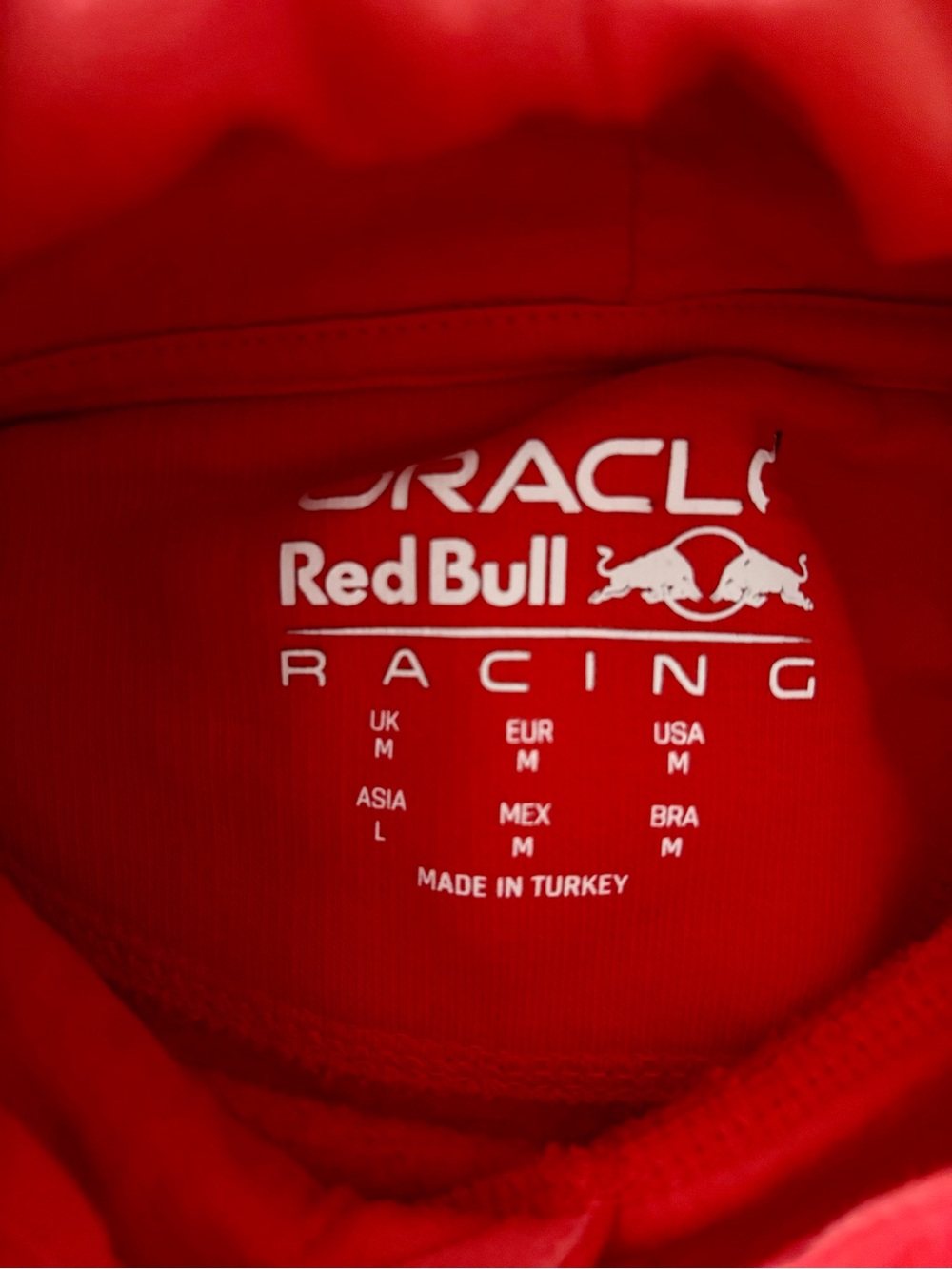 Oracle Red Bull Racing Red Hoodie - Picture 2 of 12